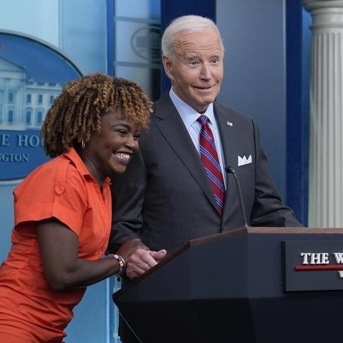 Biden talks election, economy and Middle East in surprise news briefing